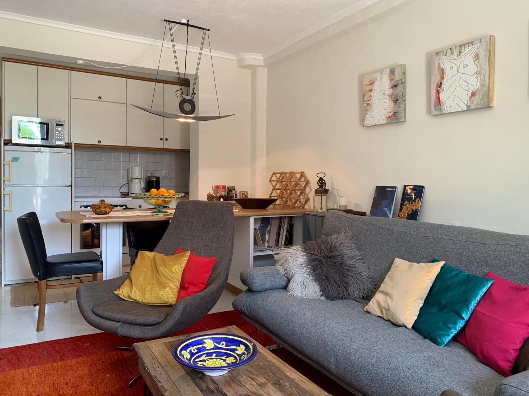 סלוניקי Gemuetliches Appartement In Ano Poli מראה חיצוני תמונה